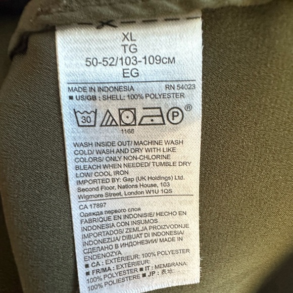 Banana Republic women’s olive green blouse size XL - Picture 4 of 5